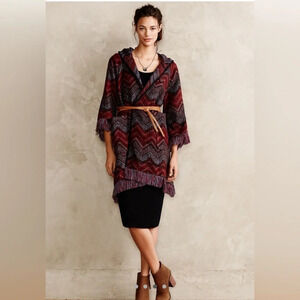 Anthropologie Hei Hei Mesilla Jacquard Coat